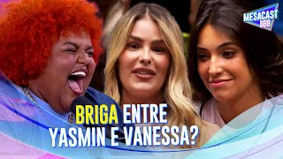 YASMIN BRUNET E VANESSA LOPES SE ENCONTRAM PELA PRIMEIRA VEZ NA CASA! 👀 | MESACAST BBB | BBB 24 image