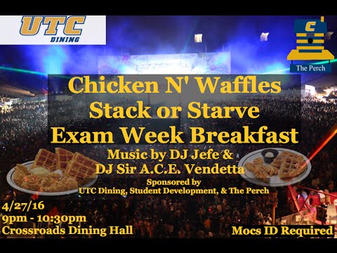 UTC's The Perch Stack or Starve Event UTC DOS UTC Dining