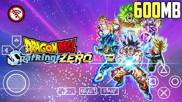 DRAGON BALL Z SPARKING ZERO MOD FOR PPSSPP EMULATOR ANDROID WITH PERMANENT MENU | DBZ TTT MOD
