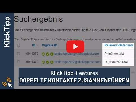 Kontakte manuell zusammenführen
