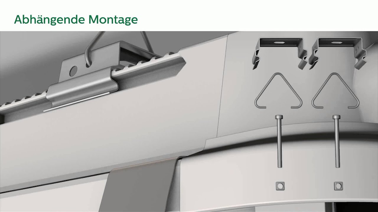 CoreLine LED-Feuchtraumleuchte Installation | Switzerland