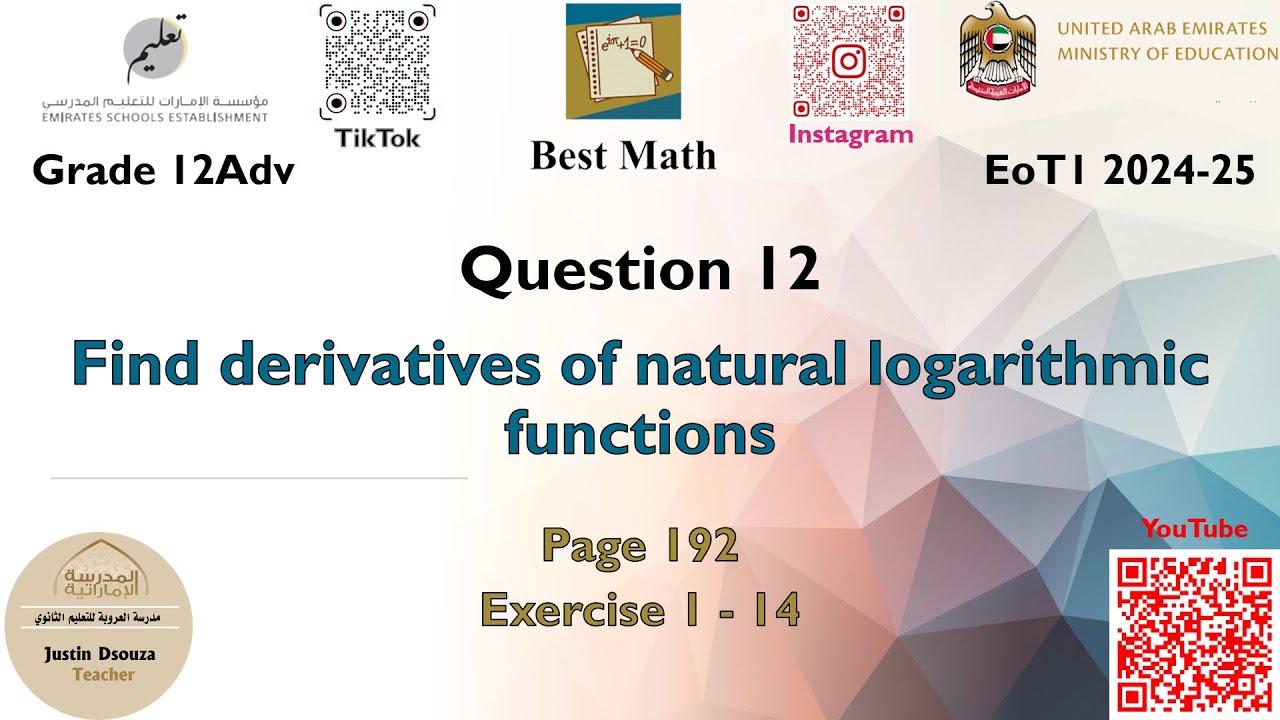 Derivation Of Natural Log Functions Shortcut Method Q12 P1 12A derivation-of-natural-log-functions-shortcut-method-q12-p1-12a
