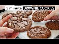 The EASIEST Fudgy Brownie Cookies! Better than Brownies!🔥