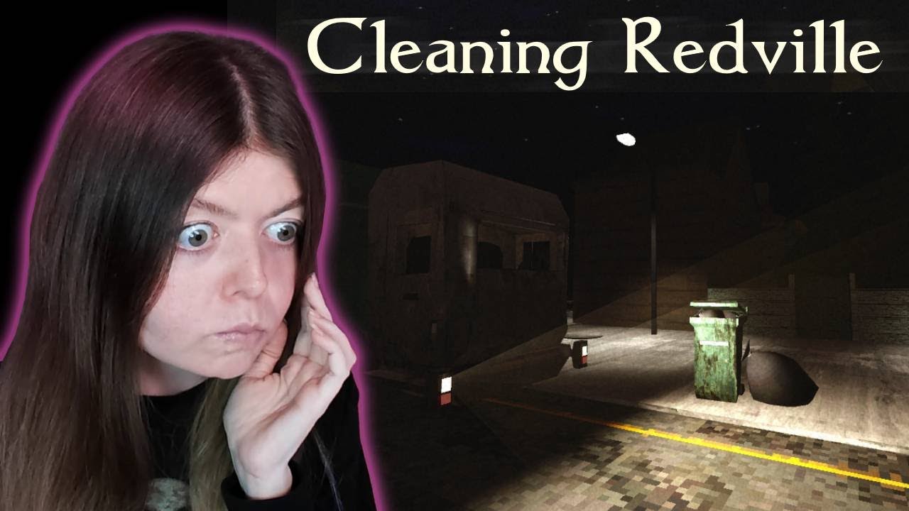 WHAT ARE IN THE BAGS? | Cleaning Redville | Full Playthrough | Itchio Short Horror Game
