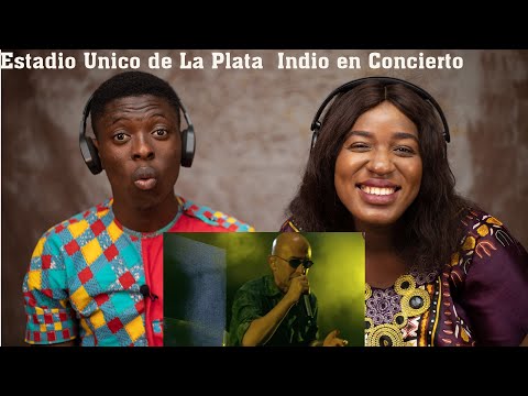 OUR FIRST TIME HEARING Ji Ji Ji  Estadio Único de La Plata  Indio en Concierto REACTION!!!