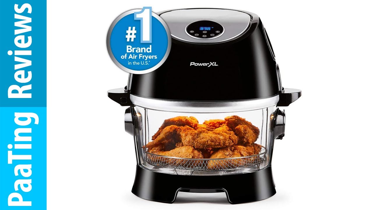 Powerxl Turbo Air Fryer Large Capacity Digital Touchscreen Review Youtube