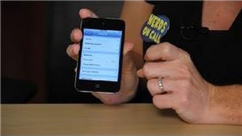 iPod & MP3s : How to Fix a Sticky Home Button on the iPod Touch
