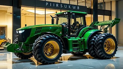 Unileshing 2026 John Deere 8R Tractor – The Future of Farming is Here!