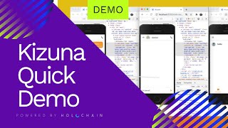 Kizuna Mobile App Demo [Powered by Holochain]