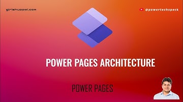 Power Pages Architecture