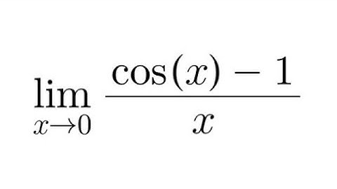 Limit as theta approaches zero of (costheta-1)/theta