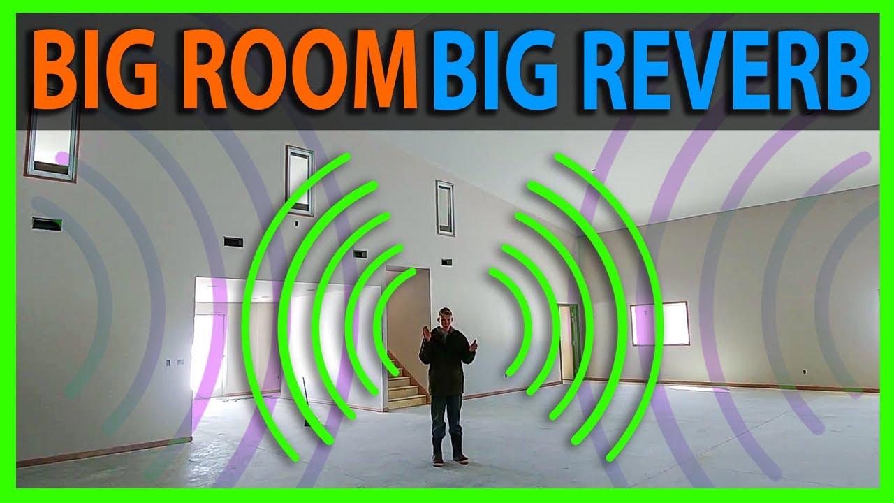 Big Echoing Room Example of an 8 Second Long Reverberation Time Bad