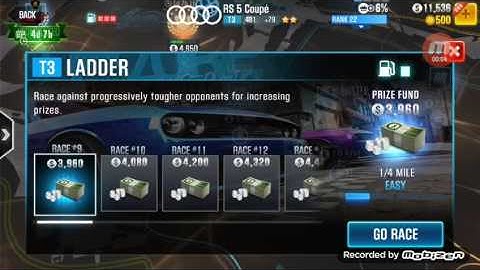 CSR Racing 2 - Tier 3 Ladder Race #9