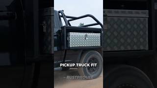 Custom toolbox perfectly tailored for pickup trucks
