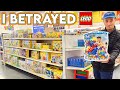 I Betrayed LEGO... Shopping VLOG