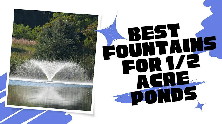 7 Top Rated Fountains For A 1/2 Acre Pond