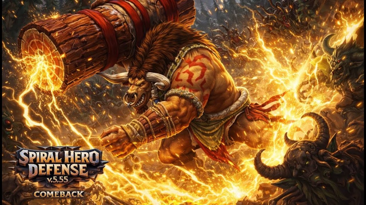 Torvax — Hero of Spiral Hero Defense v5.55 (Warcraft III)