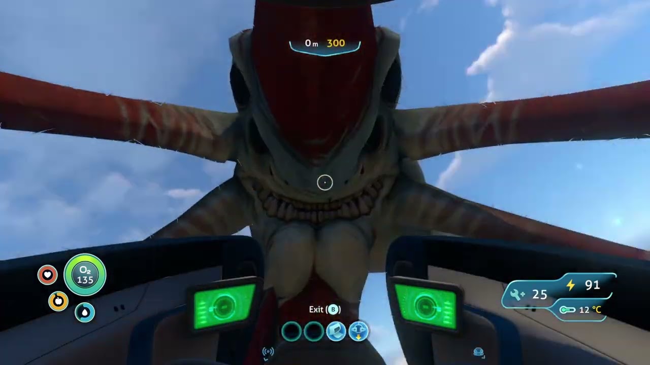 Why did I have to be sent into the stratosphere???  -Subnautica