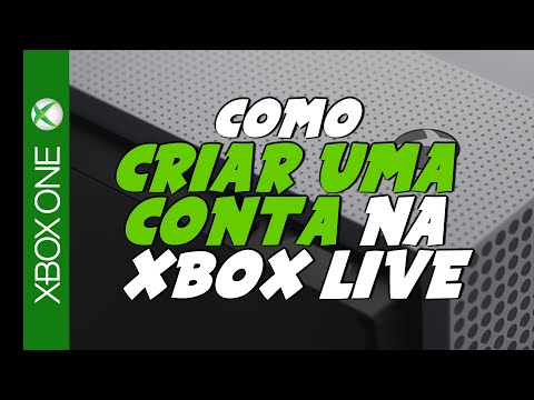 COMO CRIAR uma CONTA na XBOX LIVE no XBOX ONE [2019]