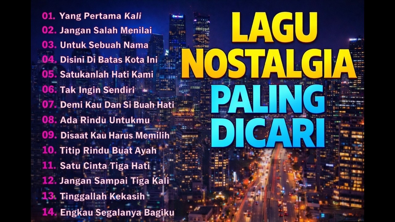 Lagu Nostalgia 80an–90an Paling Dicari | Tembang Kenangan Indonesia Terpopuler