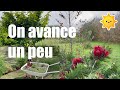 On avance doucement au jardin