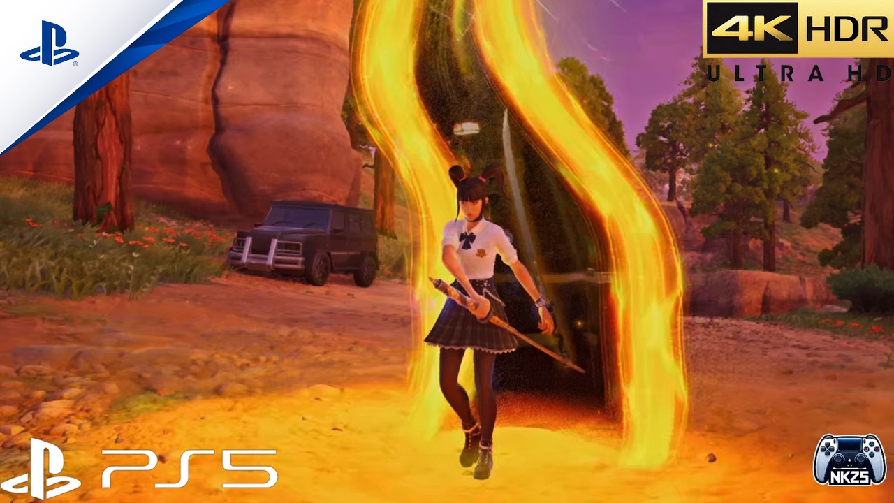 FORTNITE (PS5) 4K HDR 60FPS | GAMEPLAY Yuki Yubari