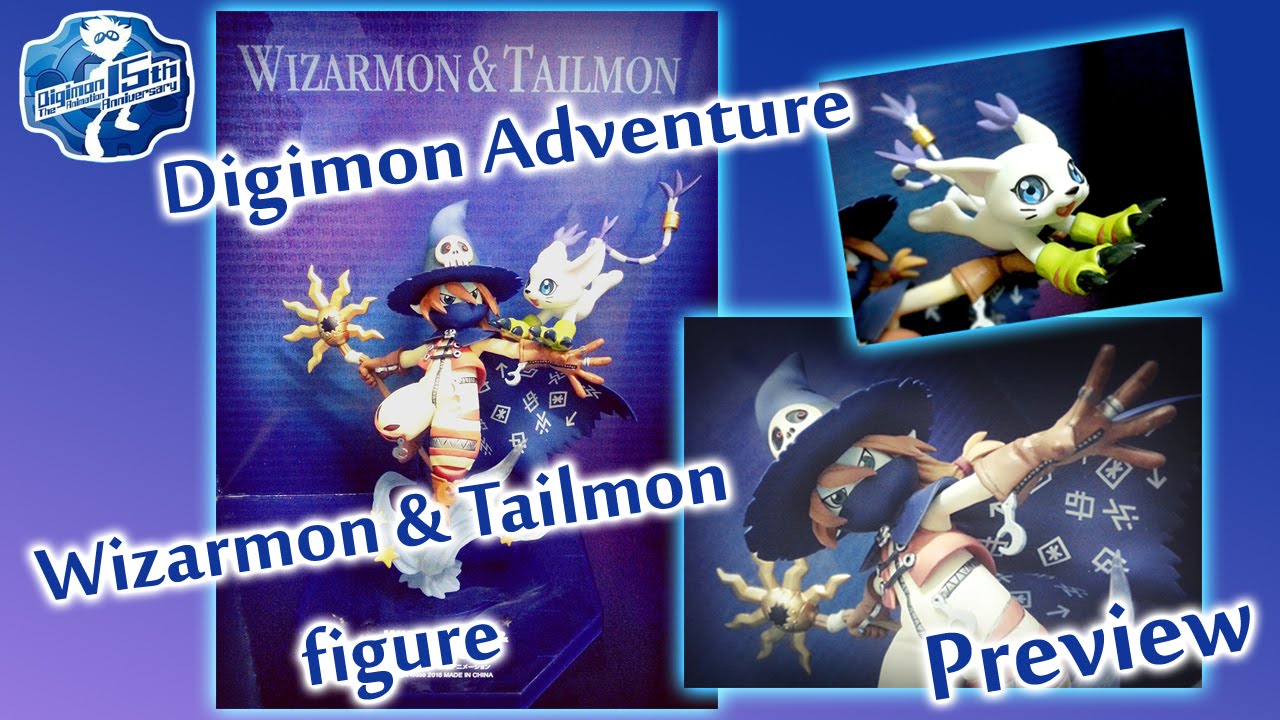 G.E.M Digimon Adventure Figure - Wizarmon & Tailmon.:Preview