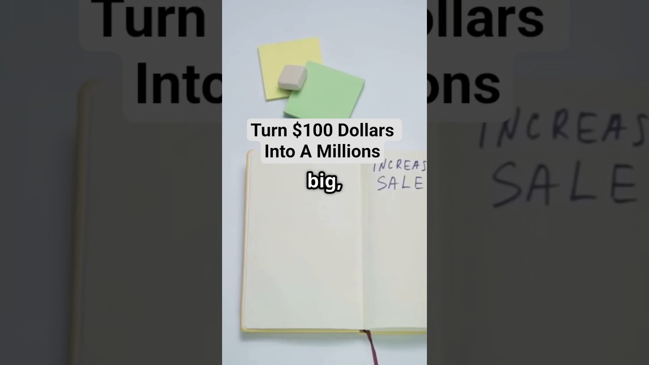 Turn $100 into $1,000,000 Fast (No Fluff, Real Strategy)