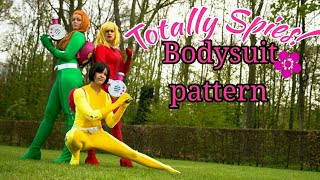 Bodysuit pattern tutorial - totally spies cosplay 