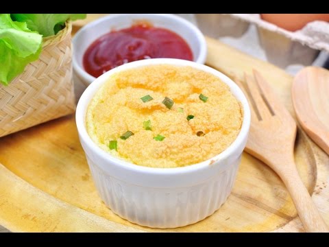 ไข่ซูเฟล่ | ไข่เจียวซูเฟล่ Omelete Souffle