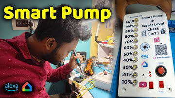 IoT Based Smart Water Pump | Wireless Pump Controller | ESP32 || ⚡⚡