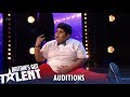 Akshat Singh: Incredible Fun Indian Dance Kid Gets The GOLDEN BUZZER!😲 Britain's Got Talent 2019