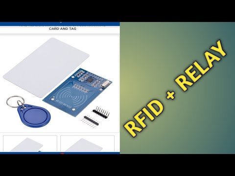 How to connect Rfid module with relay using Arduino.... - YouTube