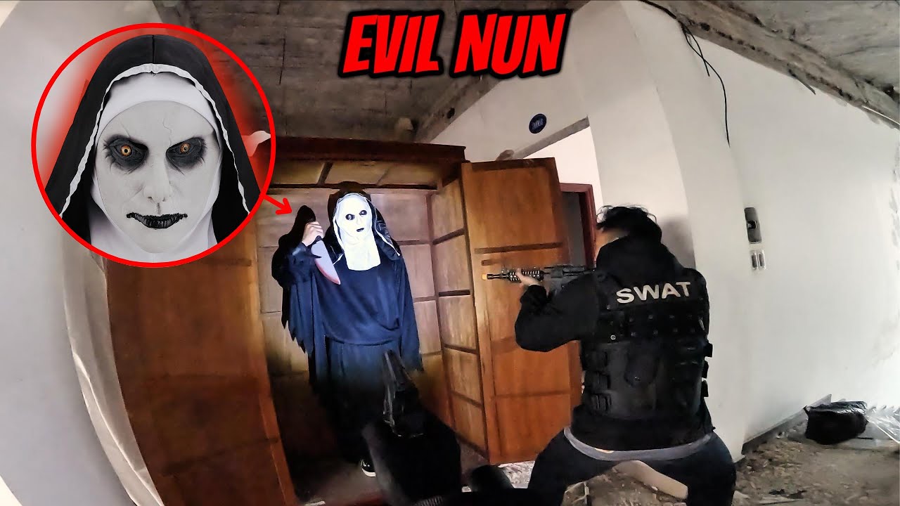POLICE VS EVIL NUN DANCING LADY | MISSION FAILED | HORROR STORY | HORROR POV