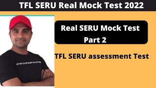 TFL SERU Test with Real Exam Questions, TFL SERU assessment | SERU tfl test 2022 , SERU Mock Test