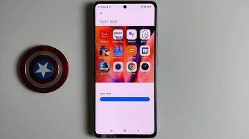 How to change App Icon Size on Xiaomi 11T Android 11