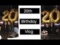 COLLEGE VLOG: IT&#39;S MY 20TH BIRTHDAY| BIRTHDAY DINNER (VLOGMAS DAY 5)