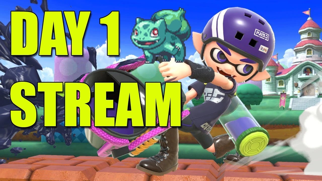 Unlocking Characters, World Of Light, and More! - Super Smash Bros Ultimate DAY 1 LIVE STREAM