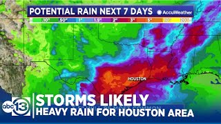 A Week of Stormy Houston Weather