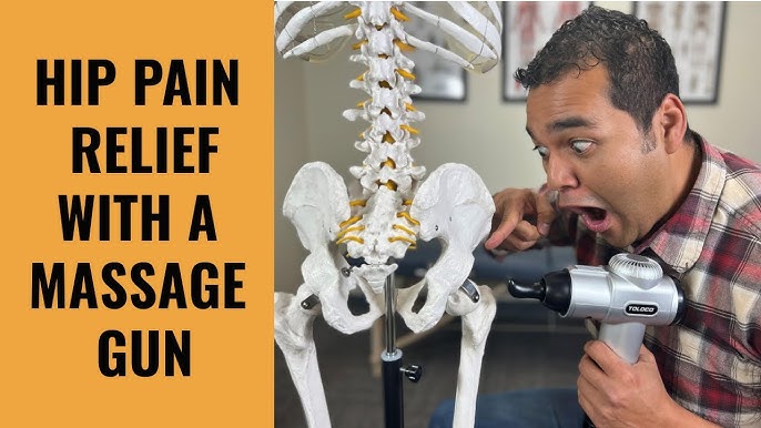 How to use a Massage Gun - Psoas Release - Lower Back Pain & Hip