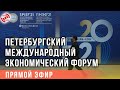 ПРЯМАЯ ТРАНСЛЯЦИЯ Петербургского международного экономического форума