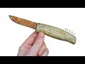 Old Handmade Knife Restoration - R.J. Knifemaker