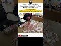 $7,200 in Cash vs. One Bored Toddler 😂 #kids #playing #funny