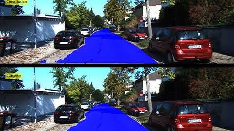 LIDAR-Camera Fusion for Road Detection Using FCN: 2011 10 03 drive 0034 sync comparison