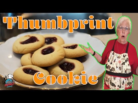 Classic Thumbprint Cookies! || Jam Filled