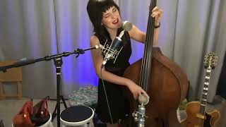 Sixteen Tons – Tennessee Ernie Ford (Stand-up bass/vocal cover by Sara Niemietz, September 19, 2021)
