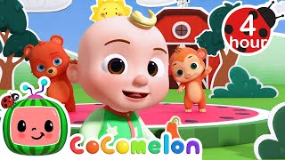 Delicious Vegetables Dance Party Song + 4 Hours | Cocomelon  Animal Time | Kids Songs | Sing a Long
