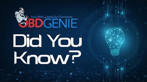 Did You Know? OBDGenie programming started in 2014!