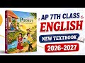 AP 7th Class ENGLISH 💯NEW TEXTBOOK | Poorvi series | English New Syllabus Textbook📚 ‎⁨@STILLALEARNER