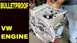 BULLETPROOF VW ENGINE BUILD  flat 4 engine air cooled type 1 Full Build video 2007 STROKER